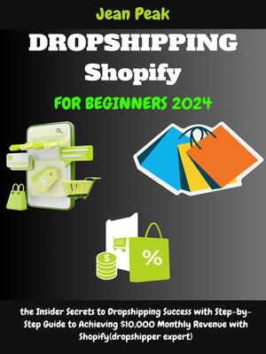 cover image of DROPSHIPPING SHOPIFY FOR BEGINNERS 2024